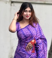 Soft silk saree- Purple-R